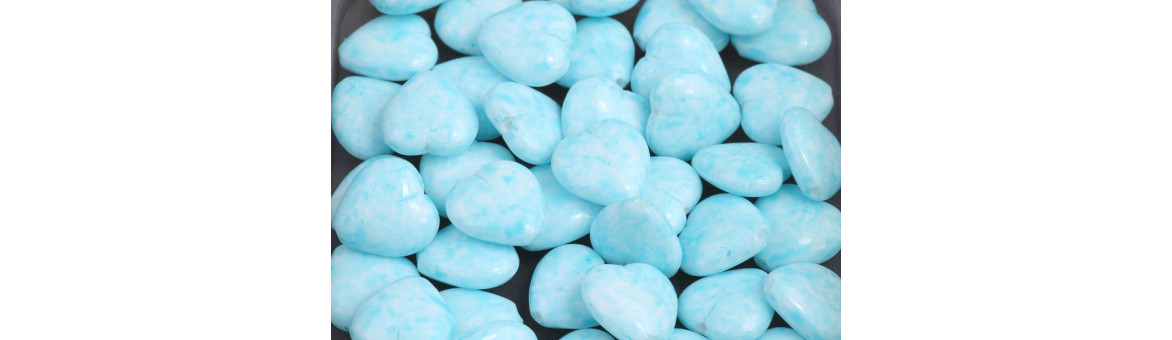 Heart Beads 12x12mm - BeadsBohemia