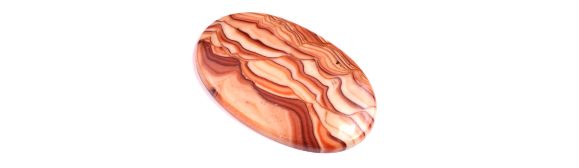 Wave Dolomite Cabochons - Unique Natural Stone Beads