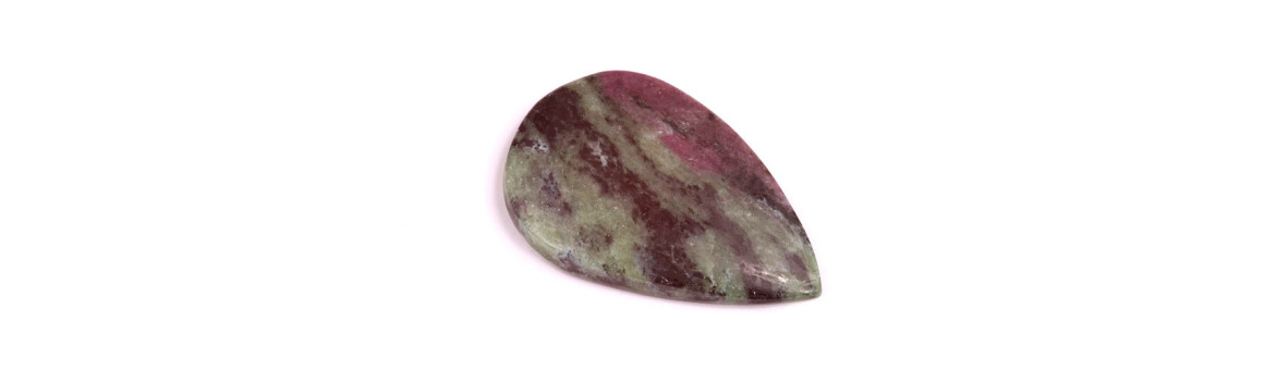 Ruby Zoisite Cabochons | BeadsBohemia