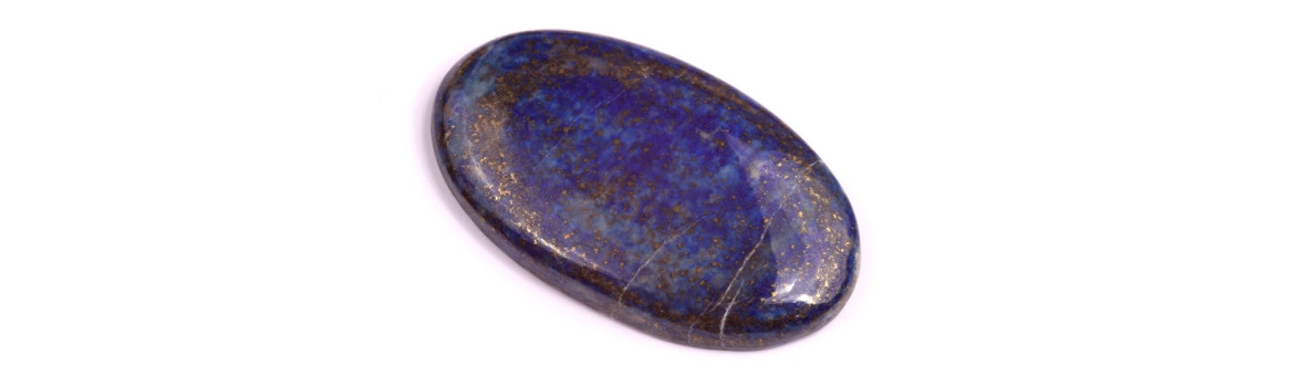 Lapis Lazuli Pyrite Cabochons | BeadsBohemia