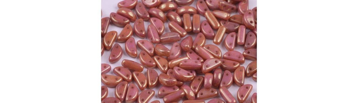 Zweilochperlen für Schmuckherstellung | BeadsBohemia