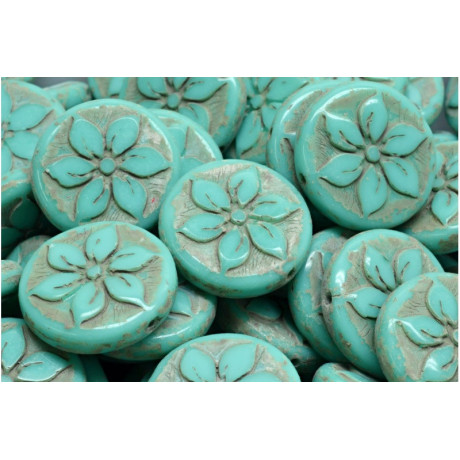 Perle Moneta Fiore TC 18x18 mm