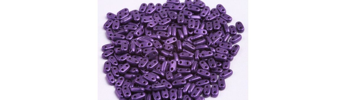 Perles CzechMates Bar 6x2 mm