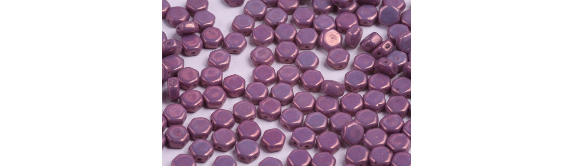Honeycomb Beads - Unique Czech Glass | BeadsBohemia